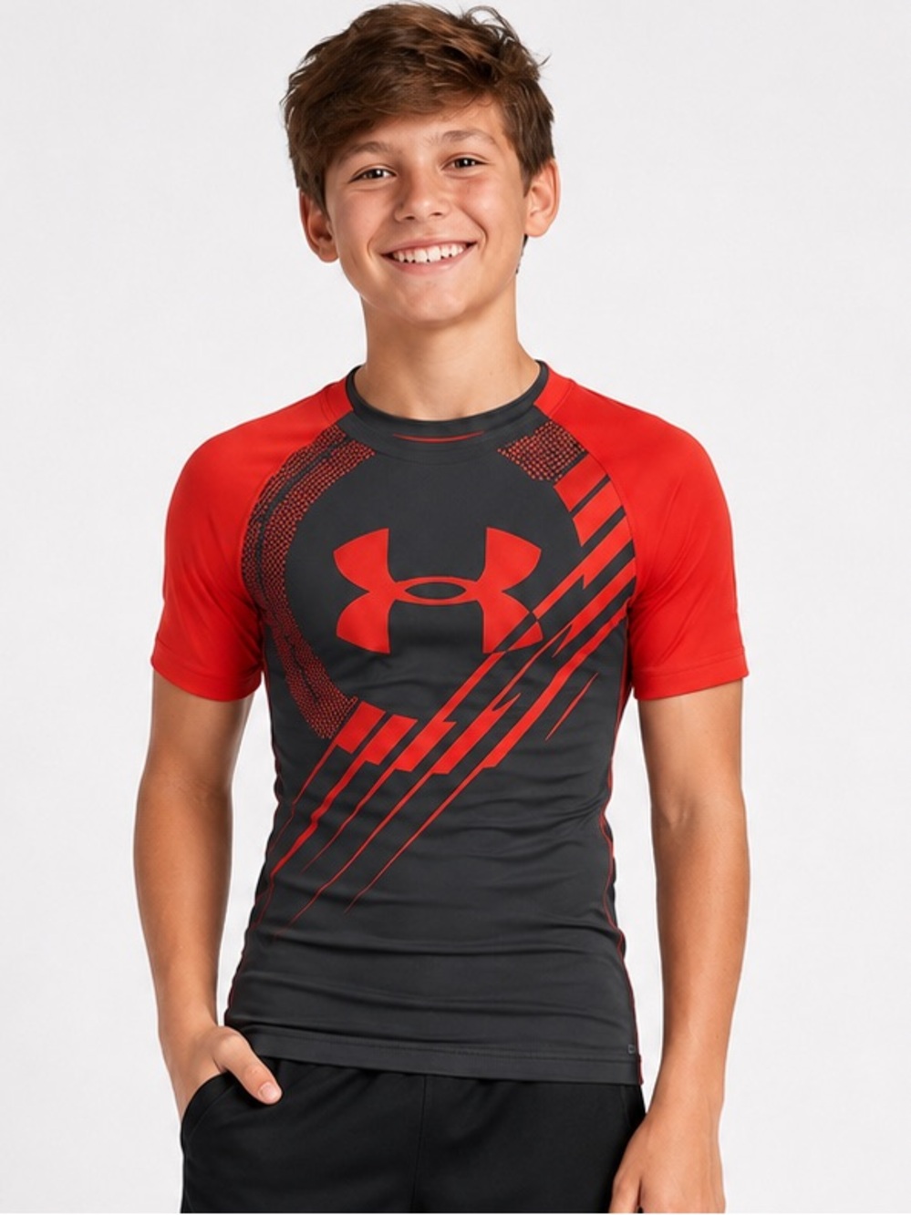 Dri-Fit Under Armour HeatGear XL Athletic Performance Shirt School Sports